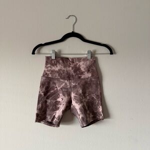 lululemon Align Tie Dye Shorts